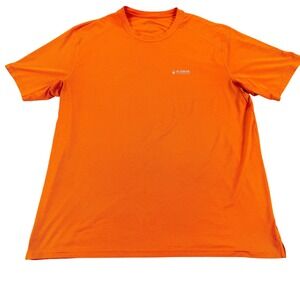 Alaskan Hardgear Tun Dry‎ Shirt Mens XL Orange Performance Hunting Gym Tee